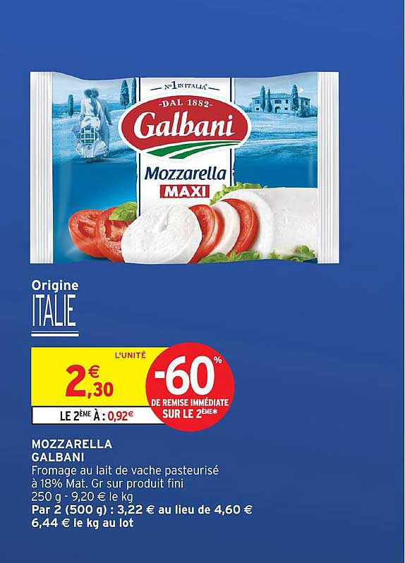 MOZZARELLA GALBANI
