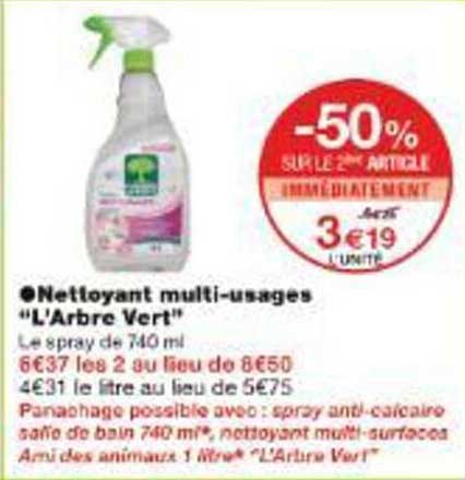 Nettoyant multi-usages "L'Arbre Vert"