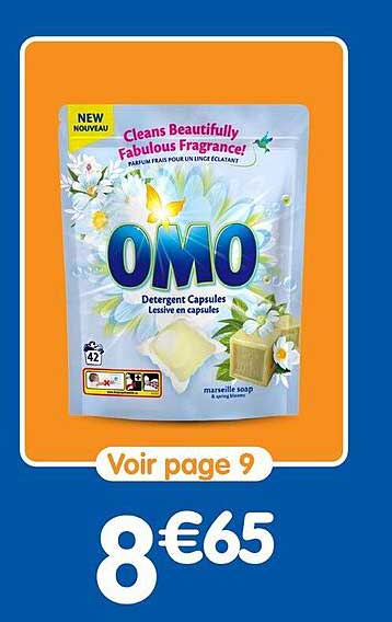 OMO Detergent Capsules