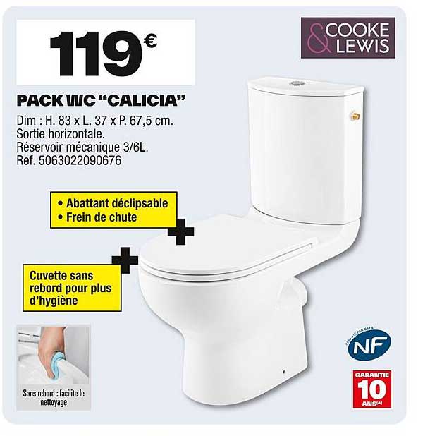 PACK WC "CALICIA"
