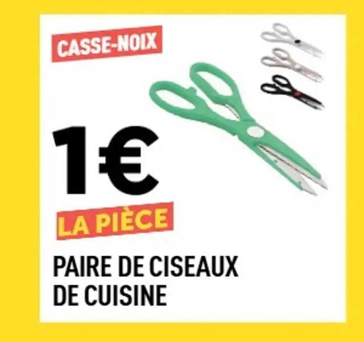 PAIRE DE CISEAUX DE CUISINE