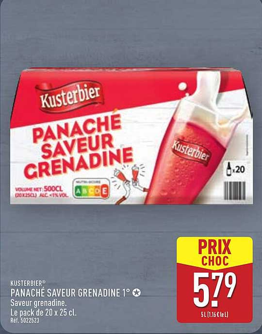 PANACHÉ SAVEUR GRENADINE