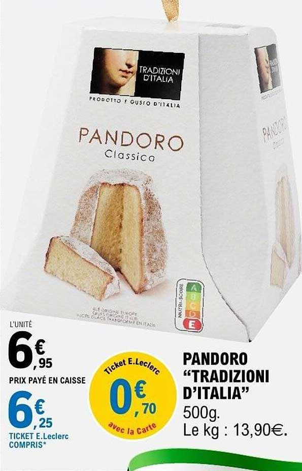 Pandoro "Tradizioni d'Italia"