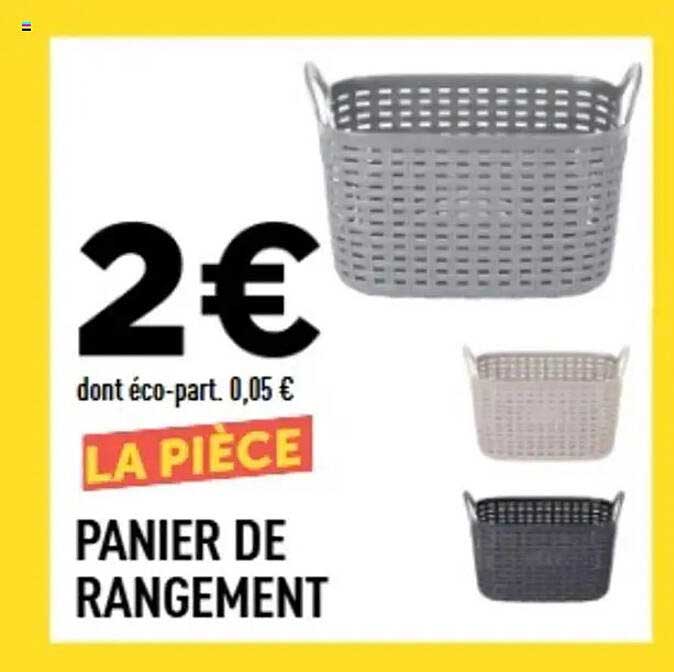 PANIER DE RANGEMENT