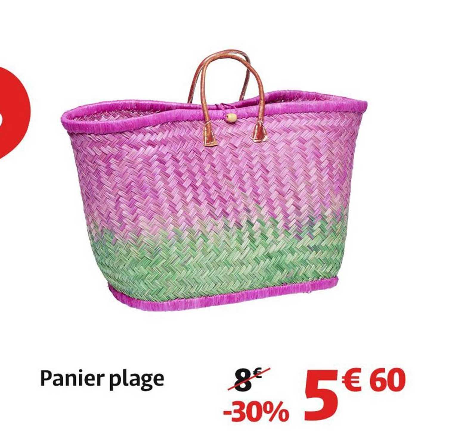 Panier plage
