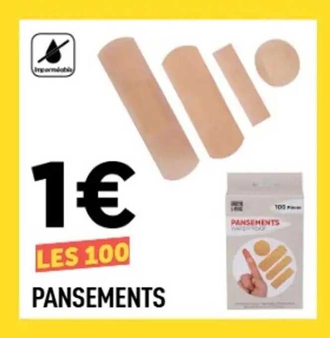 PANSEMENTS 100 pièces