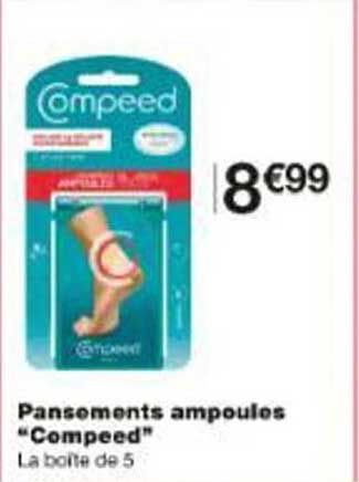 Pansements ampoules “Compeed”