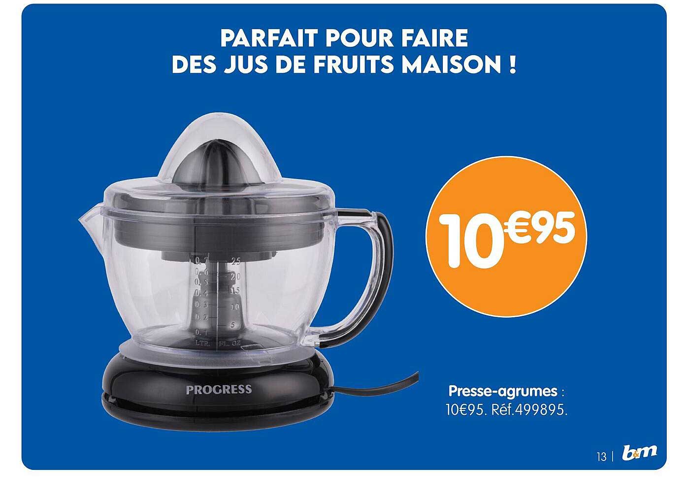 PARFAIT POUR FAIRE DES JUS DE FRUITS MAISON !