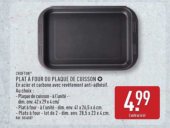 Plat à four ou plaque de cuisson