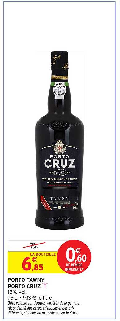 PORTO TAWNY PORTO CRUZ