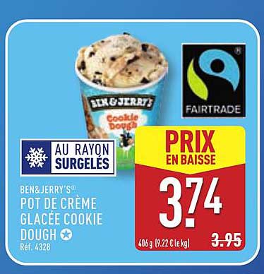 POT DE CRÈME GLACÉE COOKIE DOUGH