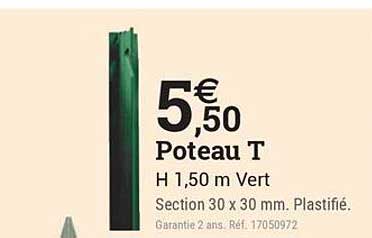 Poteau T