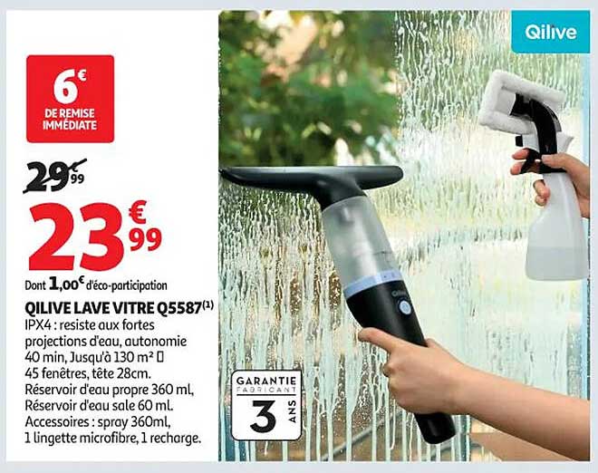 QLIVE LAVE VITRE Q5587