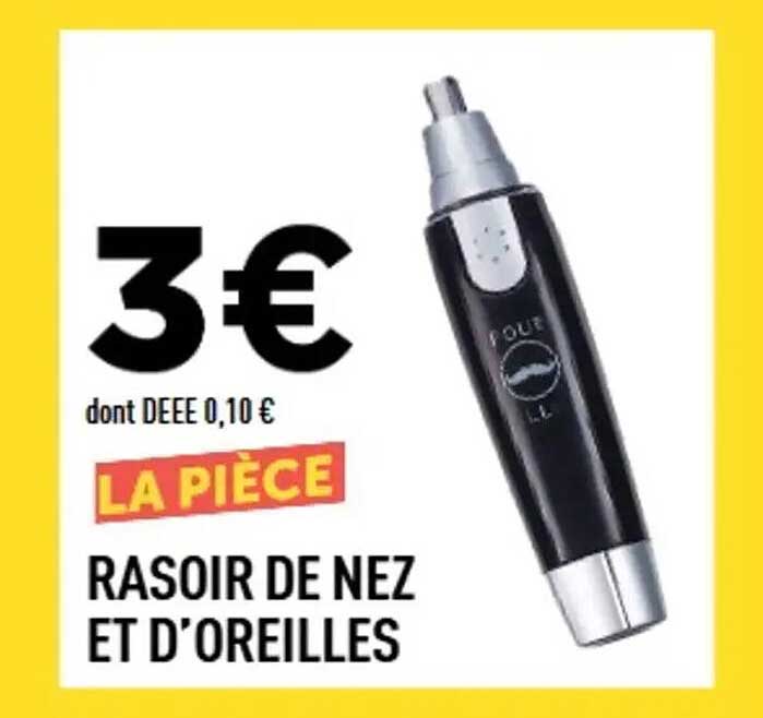 RASOIR DE NEZ ET D’OREILLES
