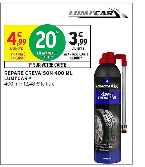 REPARE CREVAISON 400 ML LUM'CAR