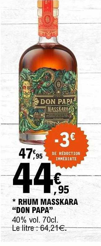 Rhum Masskara "Don Papa"