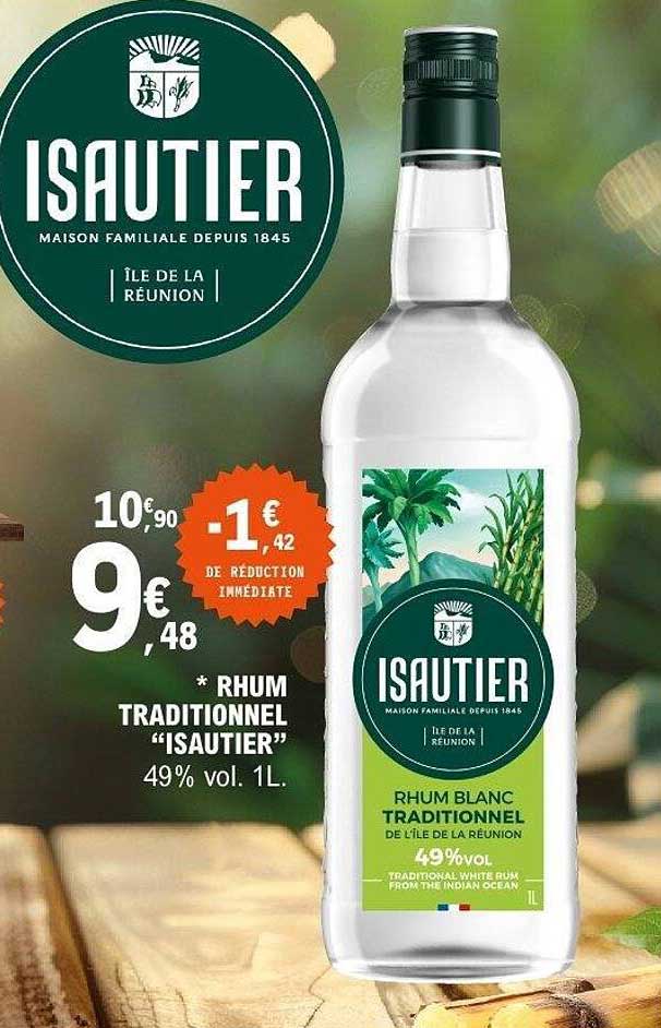 RHUM TRADITIONNEL "ISAUTIER"