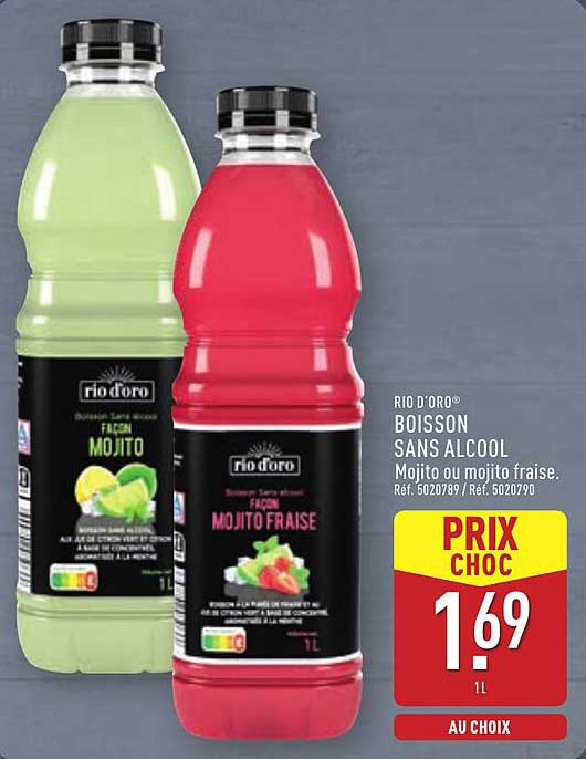 RIO D'ORO® BOISSON SANS ALCOOL FACON MOJITO