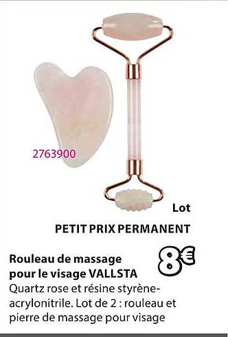 Rouleau de massage pour le visage VALLSTA