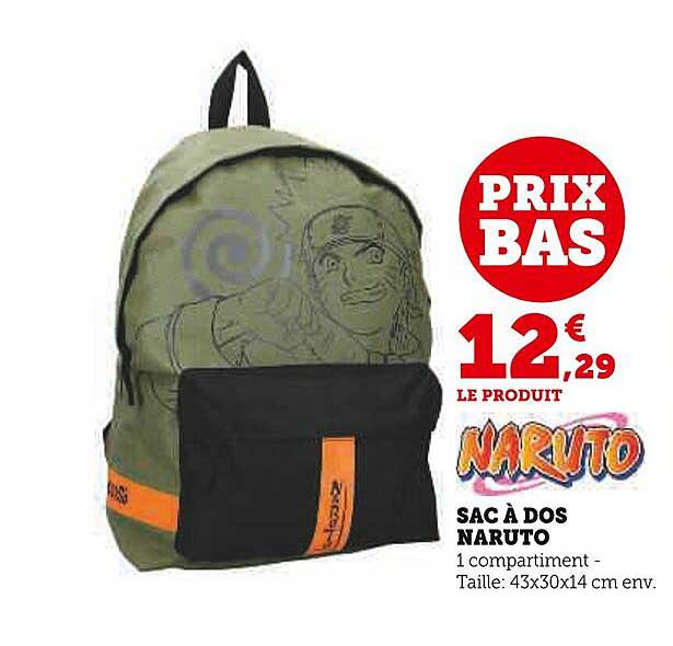 SAC À DOS NARUTO