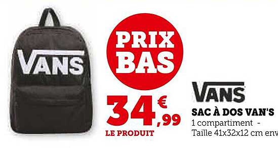 SAC À DOS VAN’S