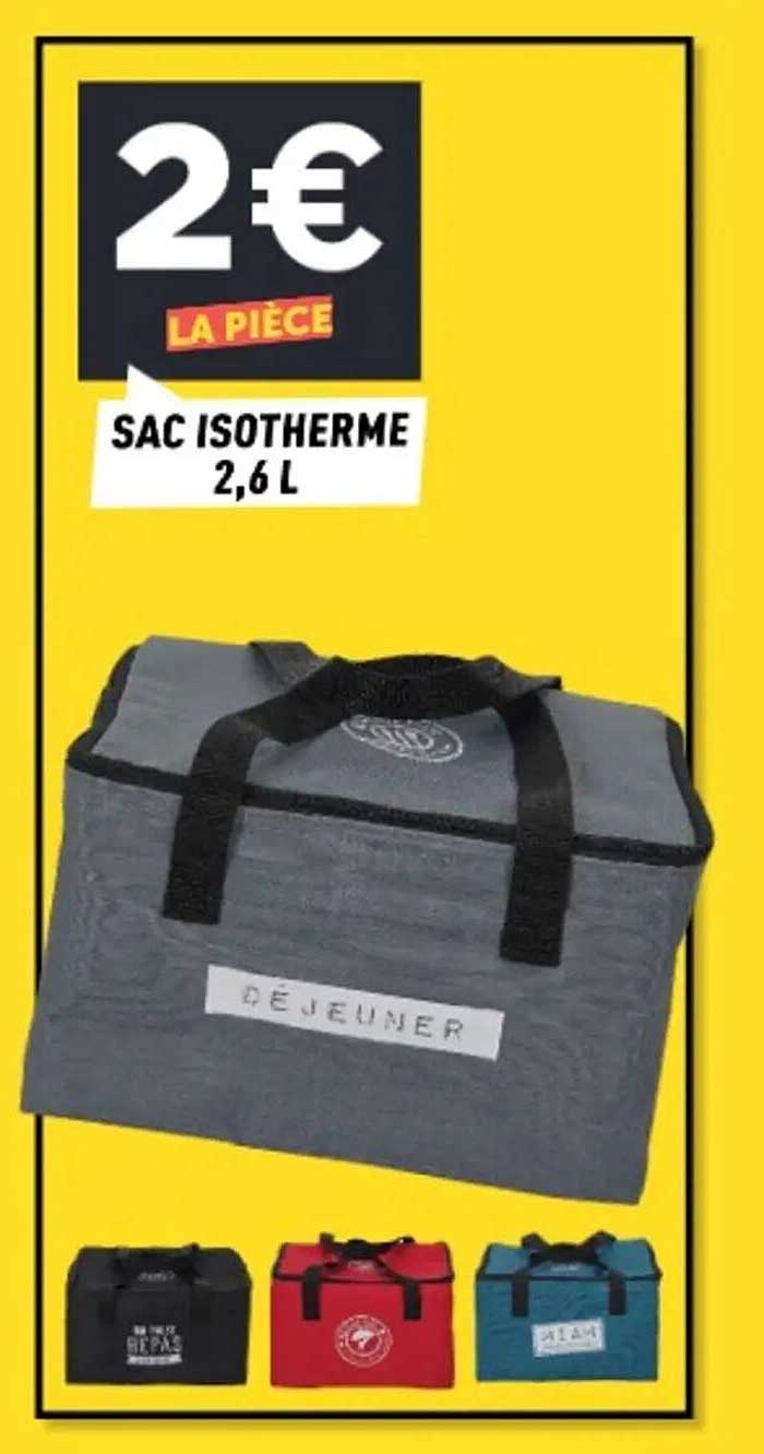 Sac Isotherme 2,6 L