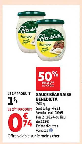 SAUCE BÉARNAISE BÉNÉDICTA
