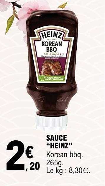 SAUCE "HEINZ"