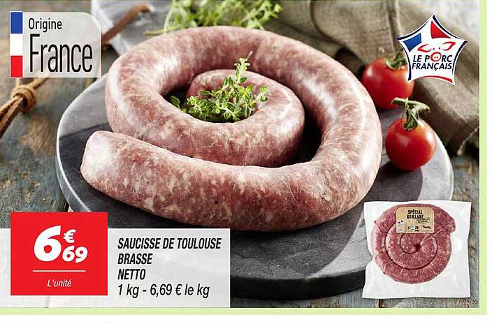Saucisse de Toulouse Brasse