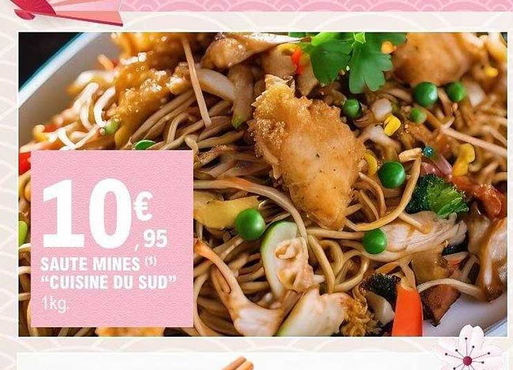 SAUTE MINES "CUISINE DU SUD" 1kg