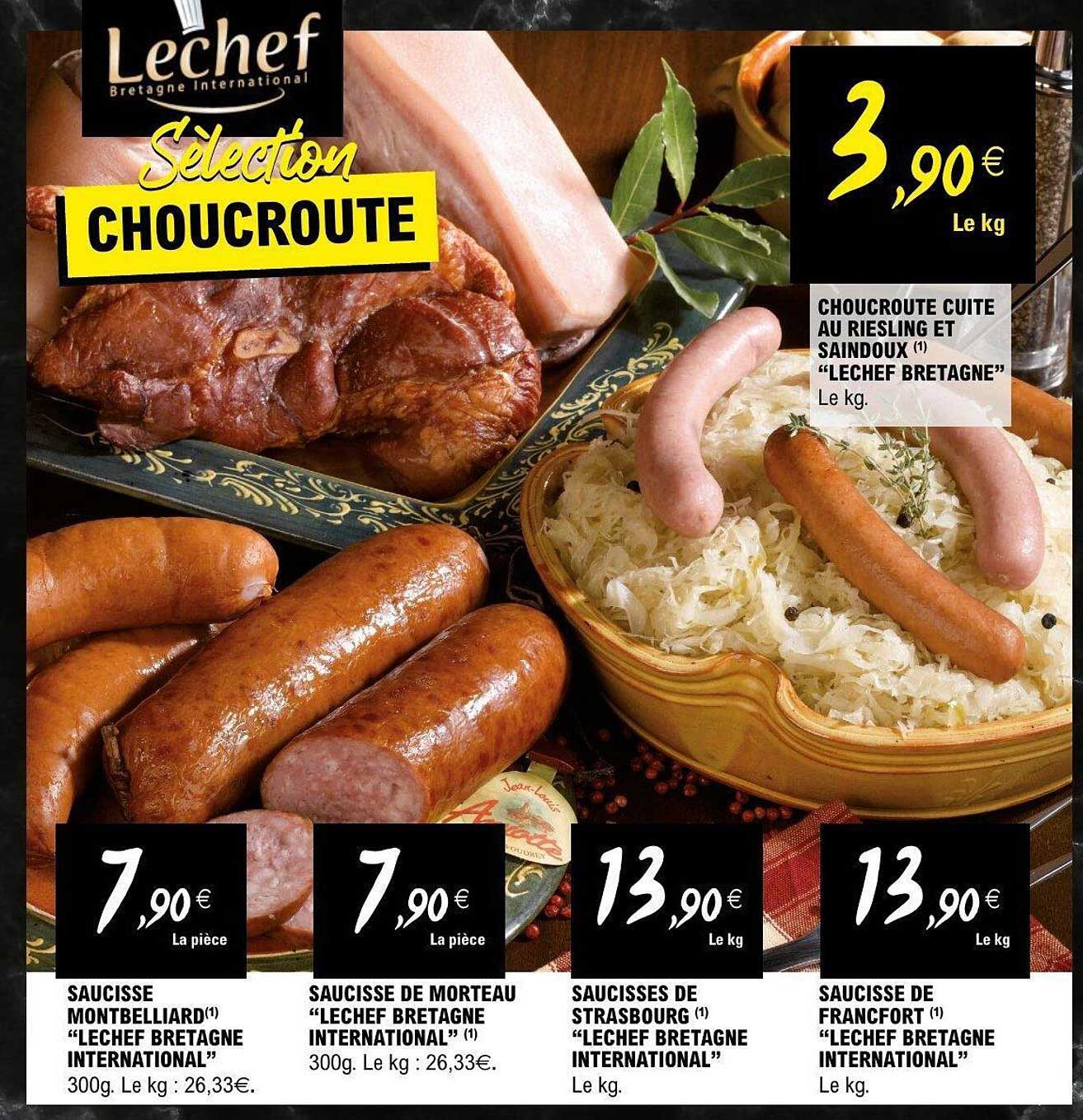 Sélection Choucroute