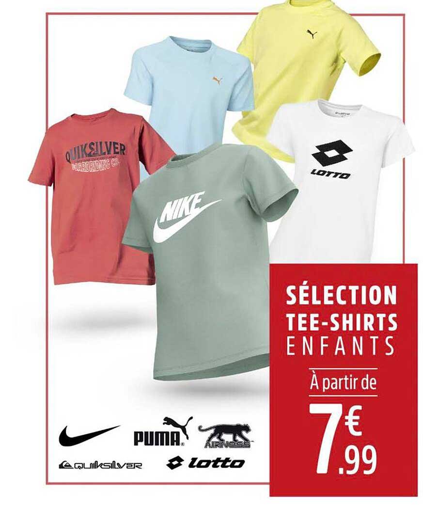 SÉLECTION TEE-SHIRTS ENFANTS