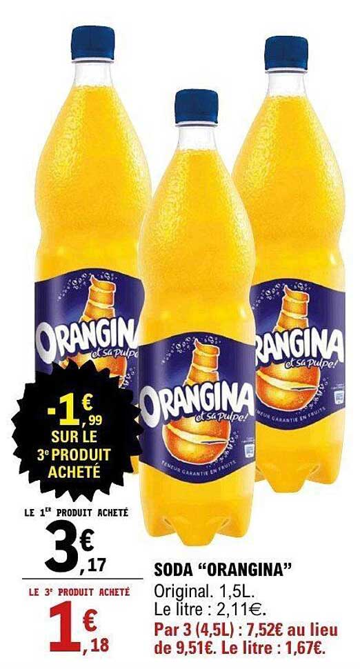 Soda "Orangina"