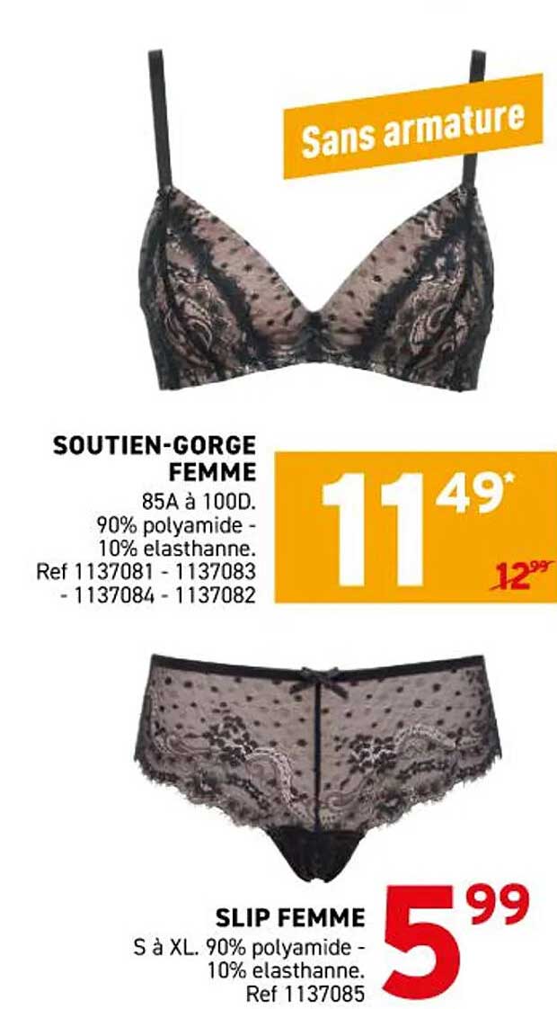 SOUTIEN-GORGE FEMME