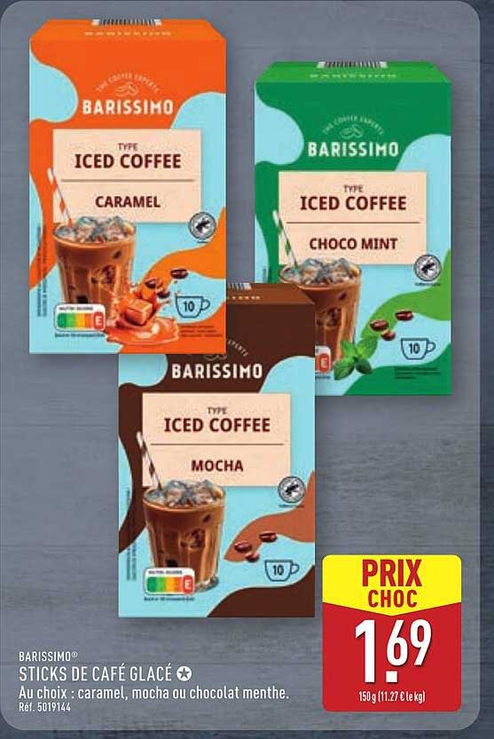 STICKS DE CAFÉ GLACÉ