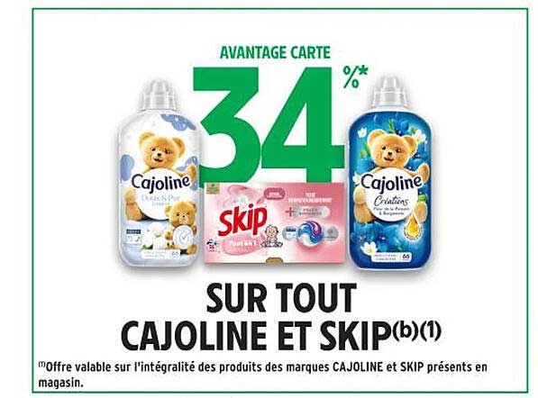 SUR TOUT CAJOLINE ET SKIP
