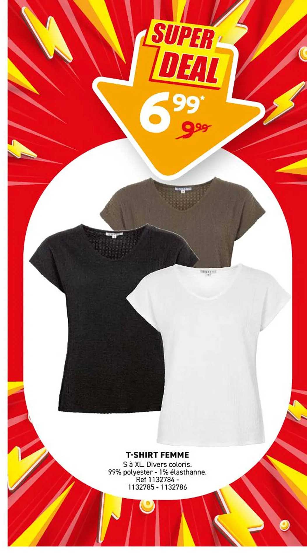 T-SHIRT FEMME