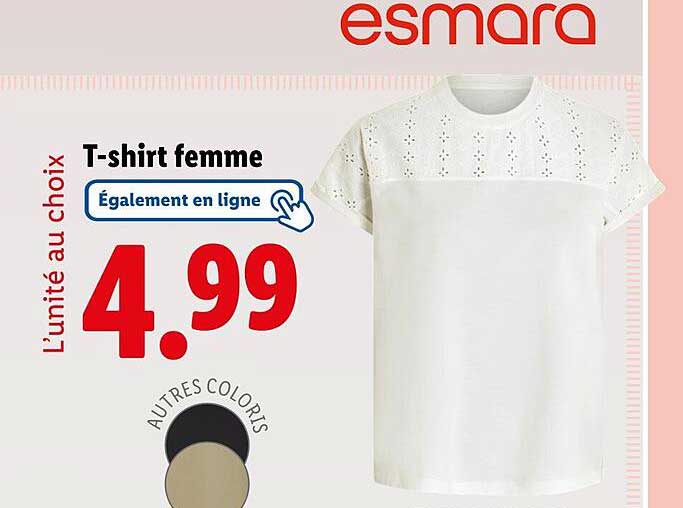 T-shirt femme