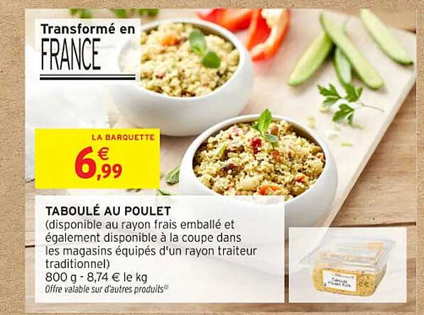 TABOULE AU POULET