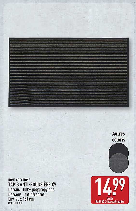 TAPIS ANTI-POUSSIRE