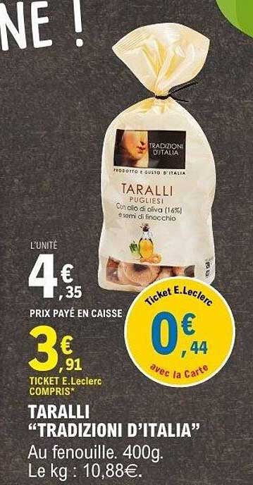 TARALLI "TRADIZIONI D'ITALIA"