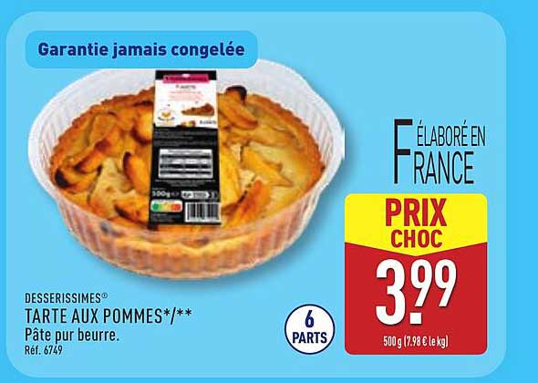 TARTE AUX POMMES