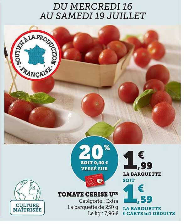 TOMATE CERISE U