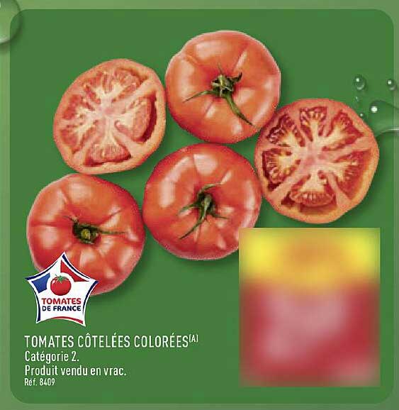 TOMATES CÔTELÉES COLORÉES