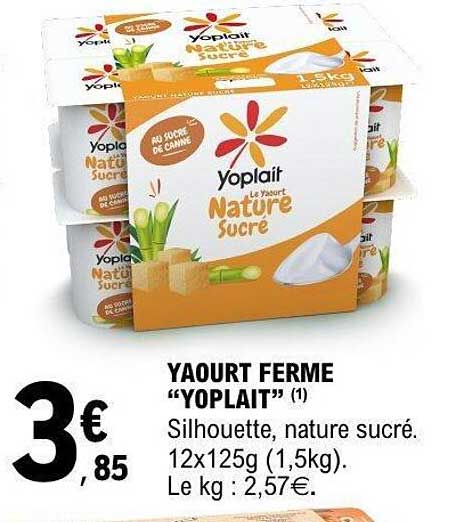 YAOURT FERME “YOPLAIT”