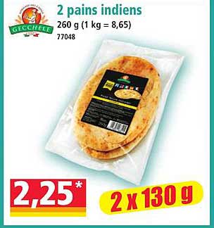 2 pains indiens