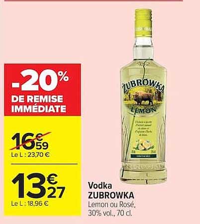 -20% DE REMISE IMMÉDIATE