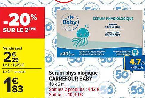 -20% SUR LE 2ÈME