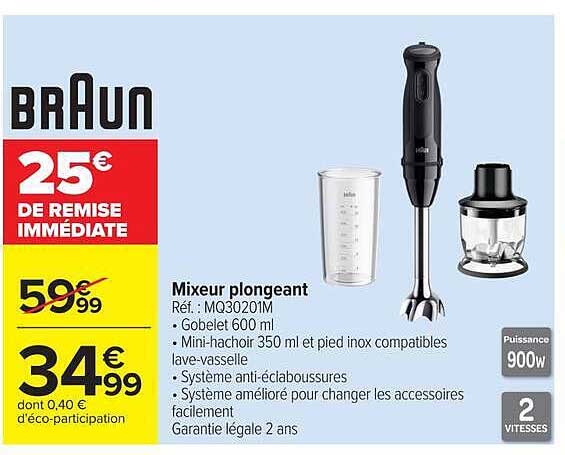 25€ DE REMISE IMMÉDIATE