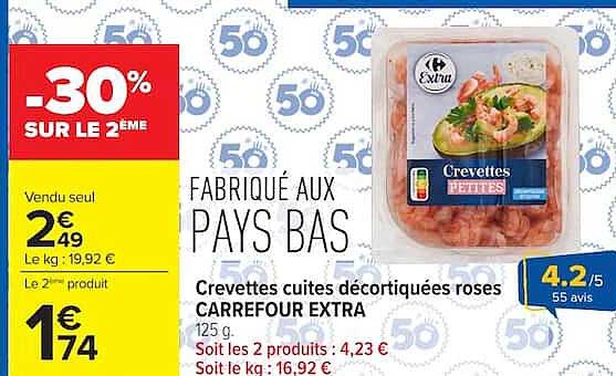 -30% SUR LE 2ÈME